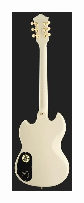 Guild Polara Kim Thayil VWG, manico e tastiera visti di lato