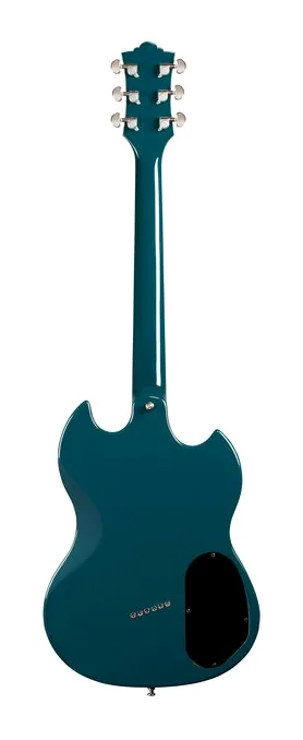 Guild Polara LH Blue Steel, manico e tastiera visti di lato