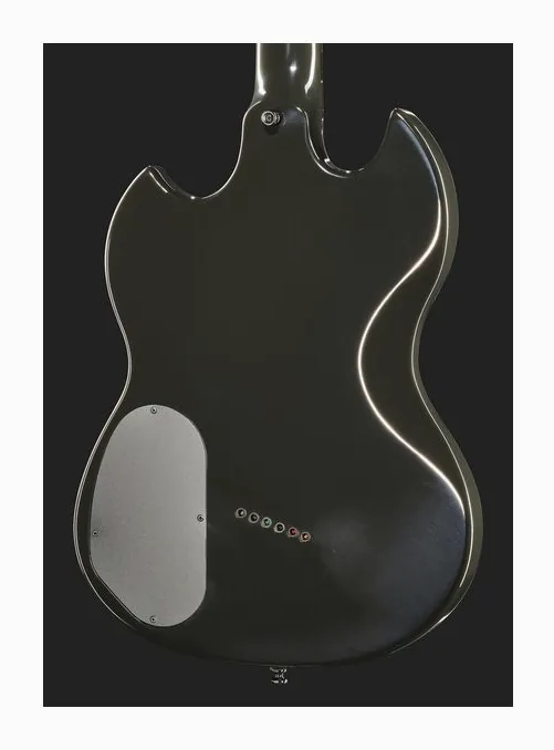 Guild Polara Night Edition Tungsten, vista posteriore del corpo