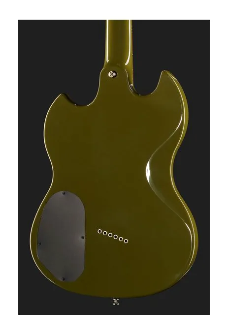 Guild Polara Phantom Green, manico e tastiera visti di lato