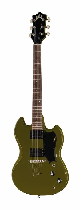 Guild Polara Phantom Green in primo piano frontale