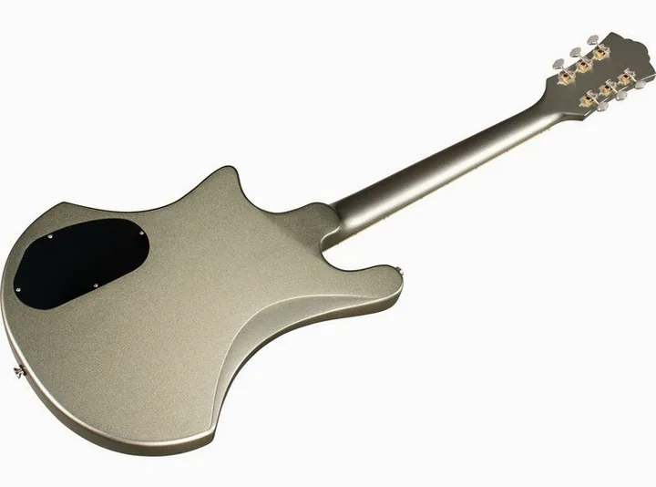 Guild S-300 Deluxe VSM, curve del body viste dall'alto