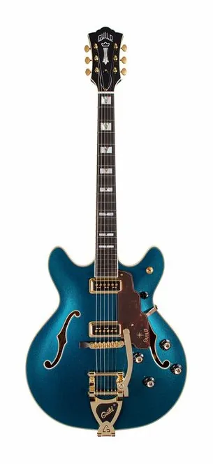 Guild Starfire Custom DC GVT TTD, pickup e manopole dei controlli