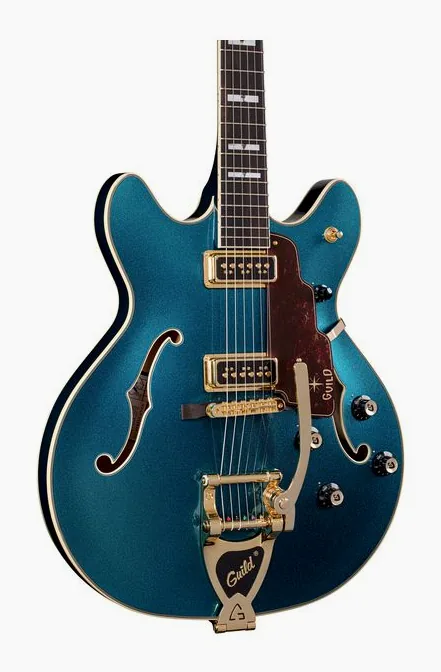 Guild Starfire Custom DC GVT TTD, pickup e manopole dei controlli