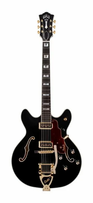Guild Starfire Custom DC GVT BM, paletta con meccaniche e logo