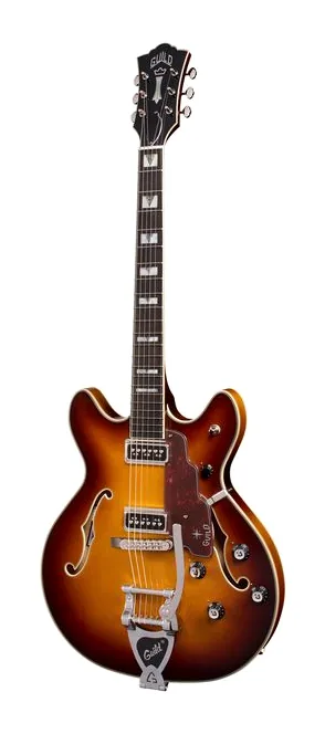 Guild Starfire Custom DC GVT ST fotografato frontalmente