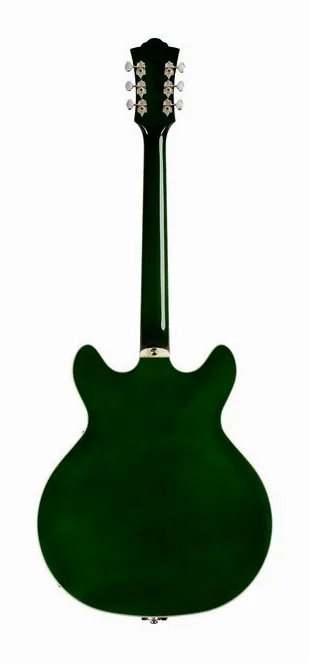 Guild Starfire Deluxe DC GVT EG, corpo e verniciatura in primo piano