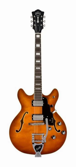 Guild Starfire Deluxe DC GVT HB, capotasto e prime posizioni della tastiera