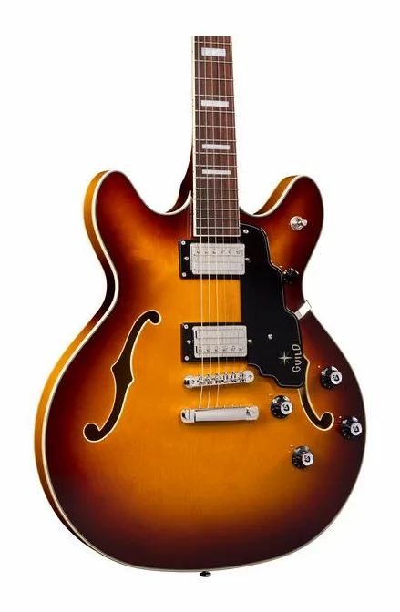 Guild Starfire Deluxe DC ST, selettore pickup e jack di uscita