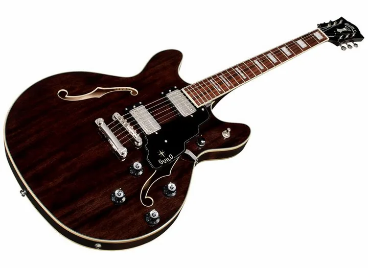 Guild Starfire Deluxe DC NST, selettore pickup e jack di uscita