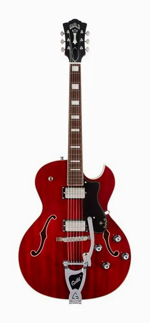 Guild Starfire Deluxe SC GVT CH, profilo laterale del corpo