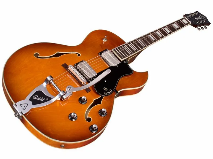 Guild Starfire Deluxe SC GVT HB, ponte e meccaniche di intonazione