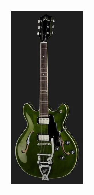Guild Starfire I DC EG w/Vibrato, vista posteriore del corpo