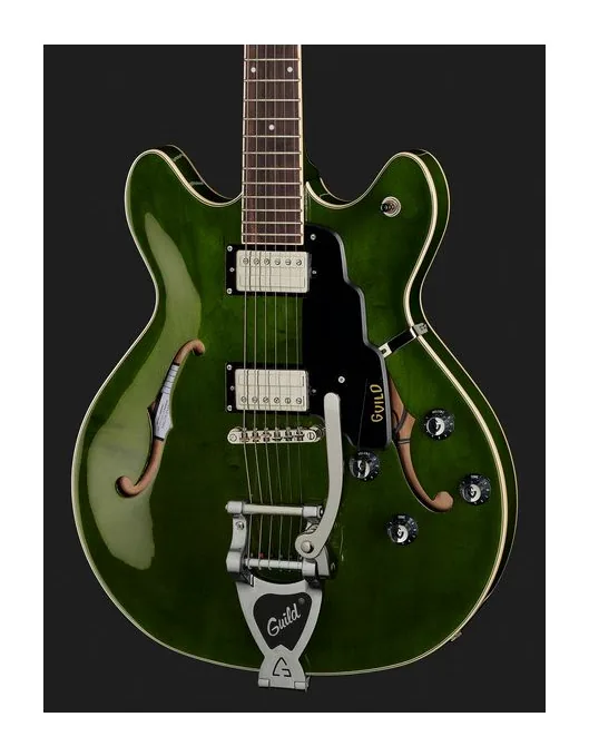 Guild Starfire I DC EG w/Vibrato, ponte e meccaniche di intonazione