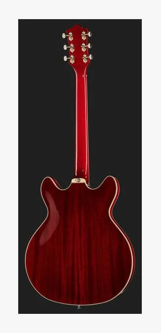 Guild Starfire I DC Cherry, vista posteriore del corpo