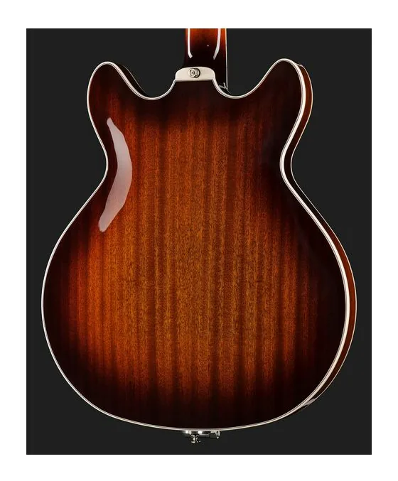 Guild Starfire I DC California Burst, corpo e verniciatura in primo piano