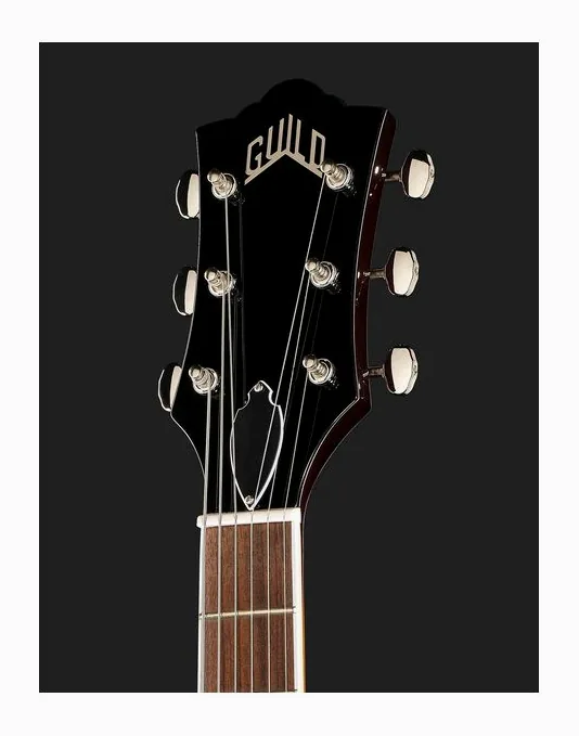 Guild Starfire I DC California Burst, pickup e manopole dei controlli