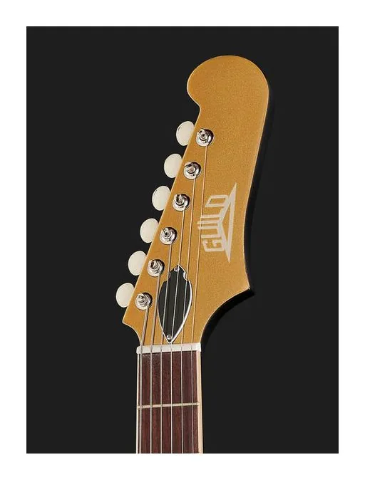 Guild Starfire I Jet 90 Gold Top, corpo e verniciatura in primo piano