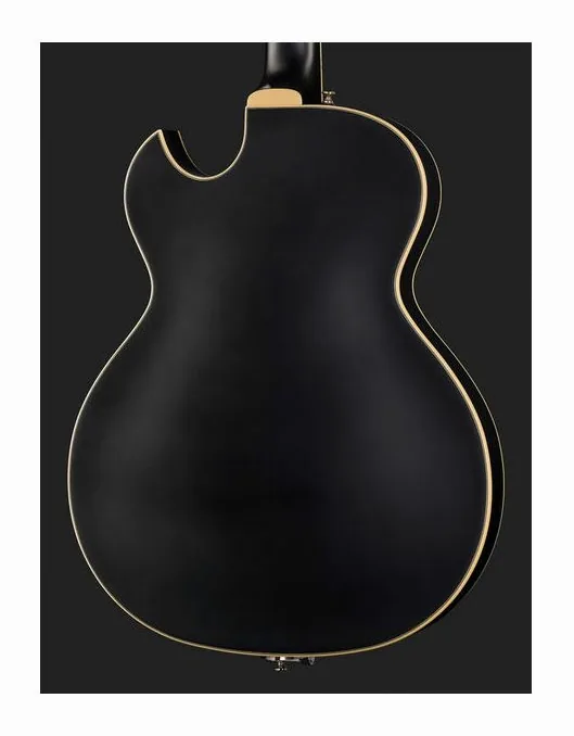 Guild Starfire I Jet 90 Satin Black, manico e tastiera visti di lato