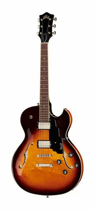 Guild Starfire I SC Antique Burst fotografato frontalmente