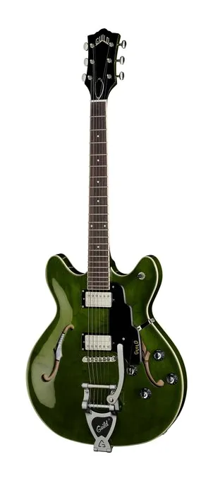 Guild Starfire I DC EG w/Vibrato fotografato frontalmente