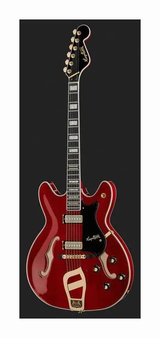 Hagstrom ´67 Viking II WCT, vista posteriore del corpo