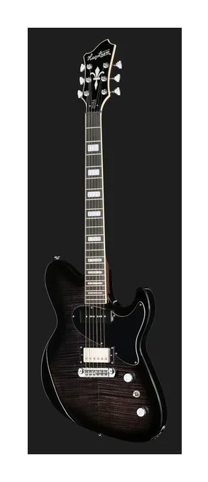 Hagstrom Adina Dark Storm, vista posteriore del corpo