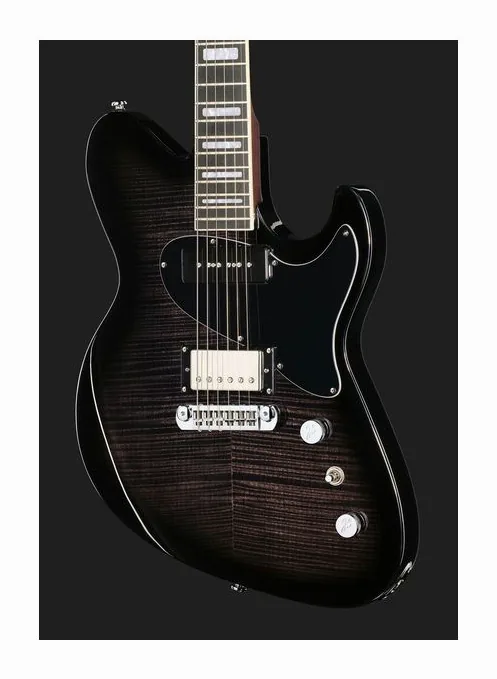 Hagstrom Adina Dark Storm, manico e tastiera visti di lato