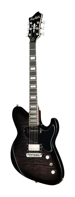 Hagstrom Adina Dark Storm fotografato frontalmente