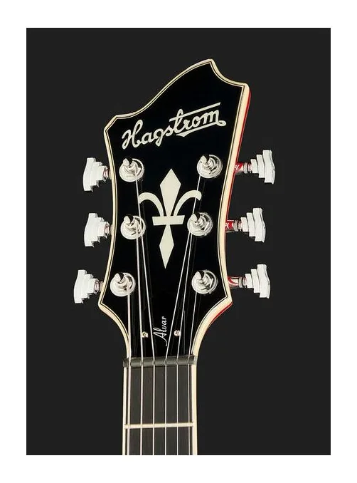 Hagstrom Alvar WCT, capotasto e prime posizioni della tastiera
