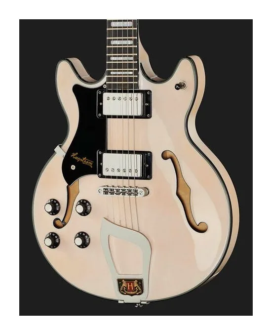 Hagstrom Alvar LH Swedish Frost, vista posteriore del corpo