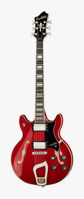 Hagstrom Alvar WCT in primo piano frontale