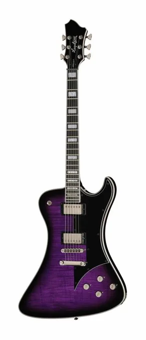 Hagstrom Fantomen Mystique Burst fotografato frontalmente