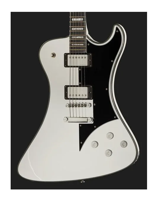 Hagstrom Fantomen White, curve del body viste dall'alto