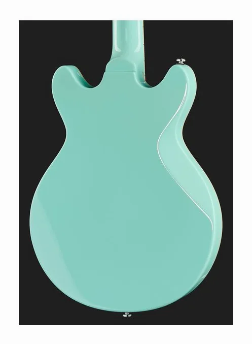 Hagstrom Megin Aged Sky Blue, selettore pickup e jack di uscita