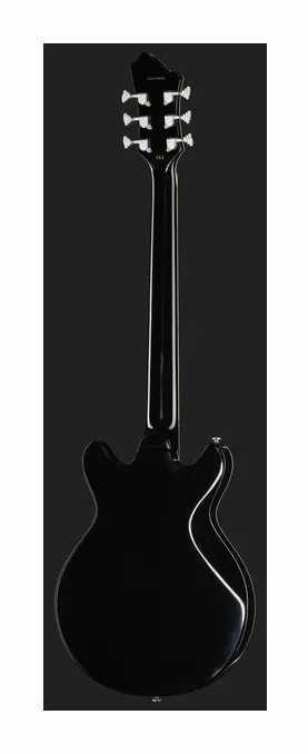 Hagstrom Megin Black Gloss, capotasto e prime posizioni della tastiera