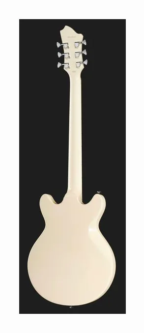 Hagstrom Megin Creme, profilo laterale del corpo