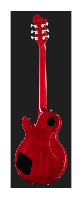 Hagstrom Super Swede Crimson Flame, profilo laterale del corpo