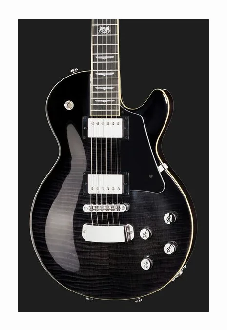 Hagstrom Super Swede Dark Storm, capotasto e prime posizioni della tastiera