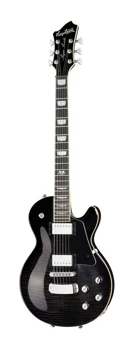 Hagstrom Super Swede Dark Storm fotografato frontalmente