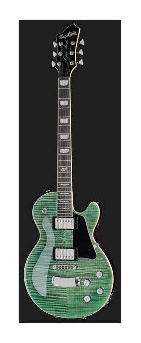 Hagstrom Super Swede Fall Sky Gloss, profilo laterale del corpo