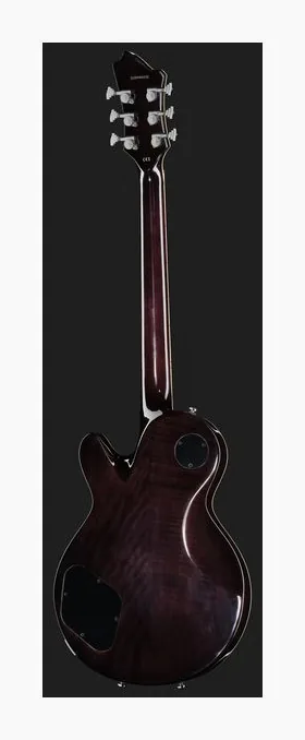 Hagstrom Super Swede Fall Sky Gloss, paletta con meccaniche e logo