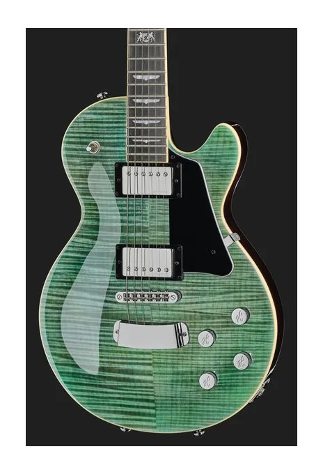 Hagstrom Super Swede Fall Sky Gloss, profilo laterale del corpo