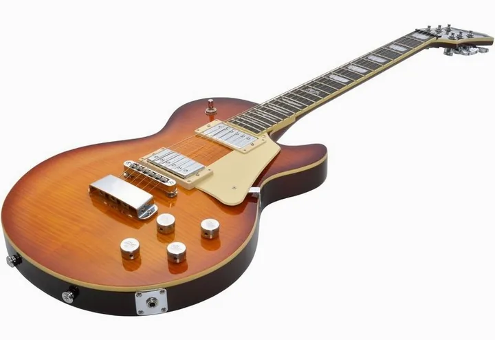 Hagstrom Super Swede XSOP, corpo e verniciatura in primo piano