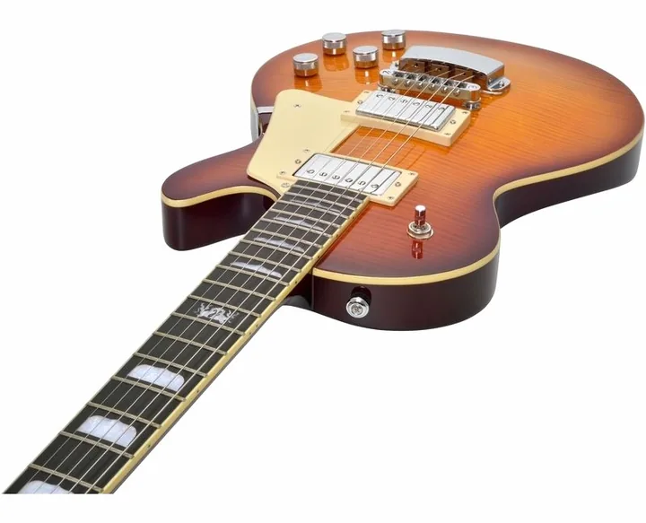 Hagstrom Super Swede XSOP, curve del body viste dall'alto