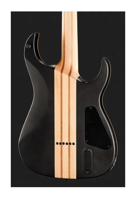 Harley Benton Amarok BT LH BKNT Flame Burst, curve del body viste dall'alto