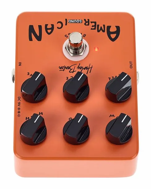 Harley Benton American TrueTone, ingressi e uscite laterali