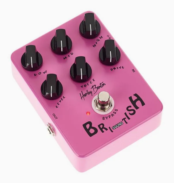 Harley Benton British TrueTone, connettori sul retro dell'unita