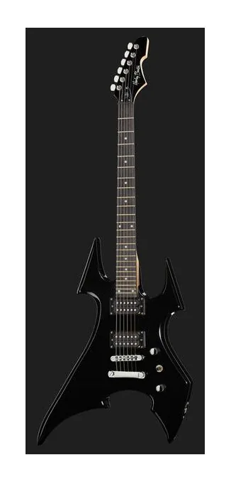 Harley Benton BS-20BK Rock Series, vista posteriore del corpo