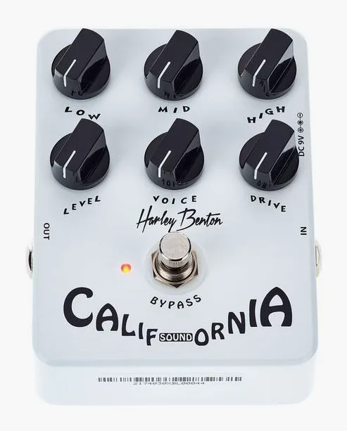 Harley Benton California TrueTone, ingressi e uscite laterali
